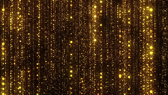 Gold Glitter Background by HK_graphic | VideoHive